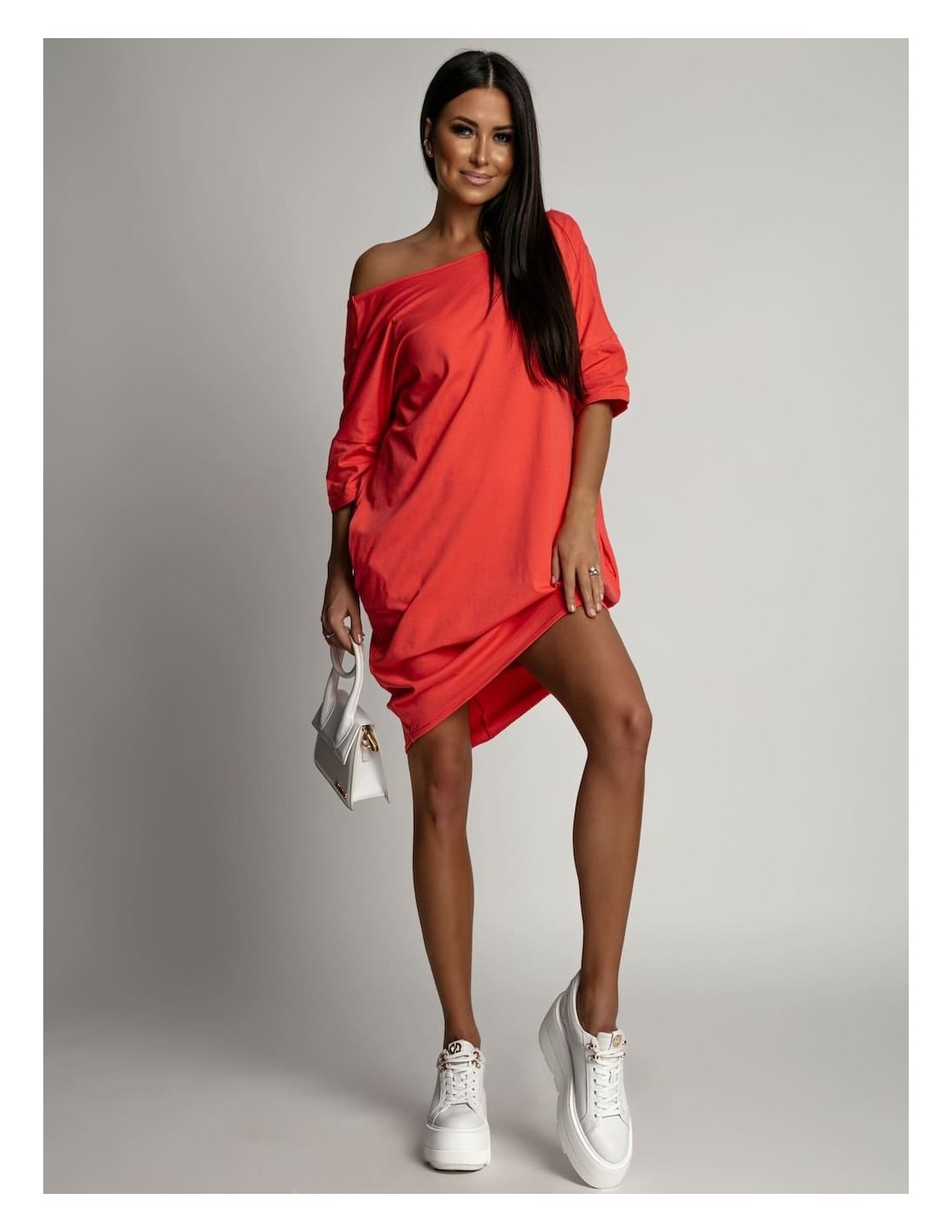 Coral Bauble Dress 3380 - Online store - Boutique